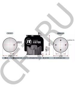 251-087 Bosal Кронштейн, система выпуска MERCEDES-BENZ 190 (W201) 2.0 (201.022) [1982/10-1984/10 в городе Екатеринбург