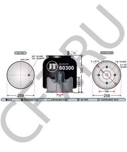 139855-0 ERF Кожух пневматической рессоры в городе Екатеринбург