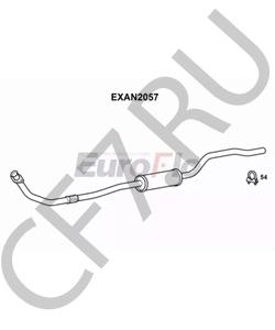 3800457 METROCAB Труба выхлопного газа в городе Екатеринбург