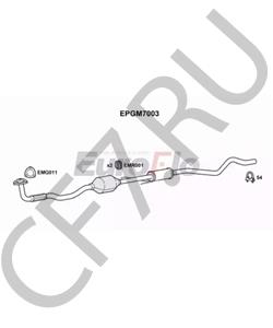 58.50.170 OPEL Ассортимент, ремонт сажевого / частичного фильтра в городе Екатеринбург