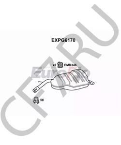 1730 JC PSA ЗАД.ШУМОИЗОЛЯЦ. (ORG) в городе Екатеринбург