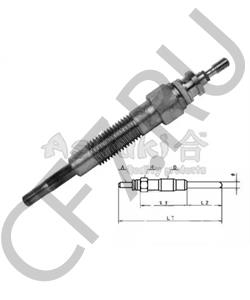 '01-01-114 Ashika Свеча накаливания в городе Екатеринбург