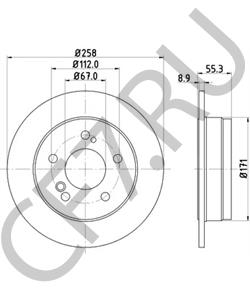 2014231212 MB Тормозной диск в городе Екатеринбург