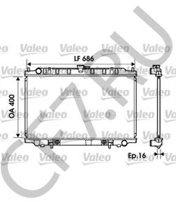 21460-1L015 INFINITI Радиатор, охлаждение двигателя в городе Екатеринбург