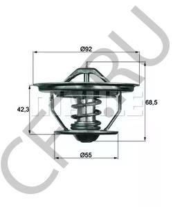 520 642 02 00 HENSCHEL Термостат, охлаждающая жидкость в городе Екатеринбург