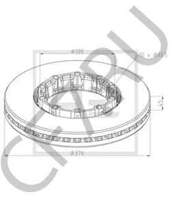 6 500 482 KÖGEL Тормозной диск в городе Екатеринбург
