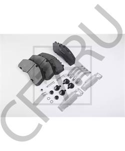 0509290240 Orion Колодки тормозные 29167 BPW, Daf, Iveco, MB, Scania, SAF, с проточкой, c монт компл пр-во Турция ORIONINOVASYON в городе Екатеринбург
