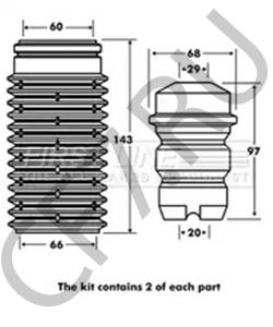 50334 SPARTA Домкрат гидравлический бутылочный, 8 т, h подъема 180-350 мм, Compact// Sparta в городе Екатеринбург