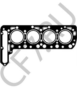 621 016 16 20 MERCEDES-BENZ Прокладка, головка цилиндра в городе Екатеринбург