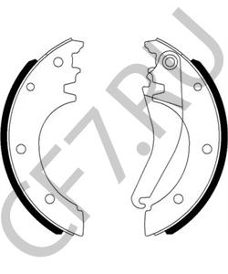 1906379 IVECO Комплект тормозных колодок в городе Екатеринбург