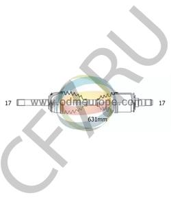 8981472452 ISUZU Приводной вал в городе Екатеринбург