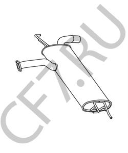 287001F120 MOBIS БАК ТОПЛИВНЫЙ в городе Екатеринбург