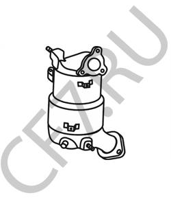 BM11025H Bm Catalysts Сажевый / частичный фильтр, система выхлопа ОГ в городе Екатеринбург