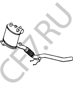 BM11118 Bm Catalysts Фильтр нагара в городе Екатеринбург