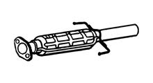 BM Catalytic converter EURO 4 fits: MAZDA 6 2.0D 06.02-08.07