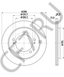 5521167D01 SUZUKI Тормозной диск в городе Екатеринбург