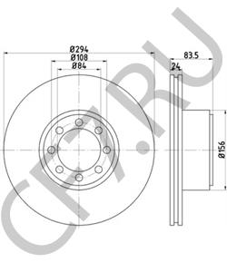 2996033 IVECO Диск тормозной в городе Екатеринбург