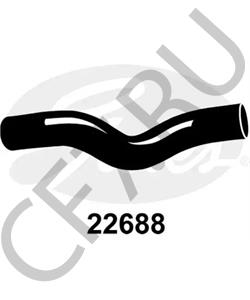 16571-28060 Dar Патрубок радиатора для TOYOTA 1AZ/2AZ RAV4 ACA2# 2000-2005 ВЕРХНИЙ в городе Екатеринбург