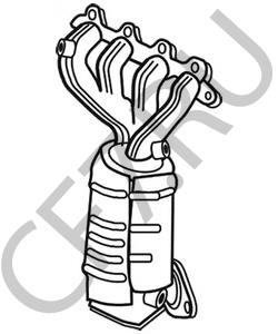 28520-02640 MOBIS Катализатор в городе Екатеринбург