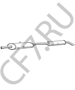 4809453AA Chrysler Глушитель выхлопных газов конечный в городе Екатеринбург