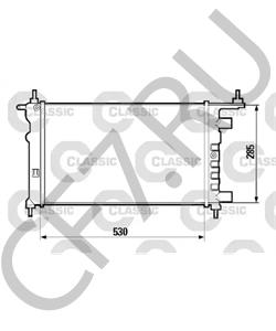 1040331 EATON Радиатор, охлаждение двигателя в городе Екатеринбург