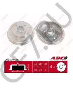 DB4275 Trw/Lucas Барабан тормозной FORD FOCUS TRW *** в городе Екатеринбург