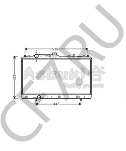 732613 VALEO Радиатор охлаждения двигателя в городе Екатеринбург