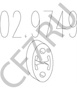 1821S5AA11 HONDA Буфер, глушитель в городе Екатеринбург