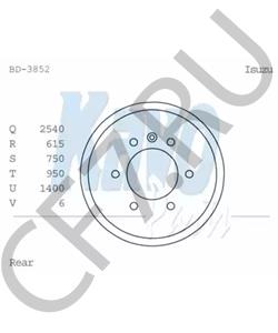 708300 KAROSA Тормозной барабан в городе Екатеринбург