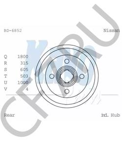 708200 KAROSA Тормозной барабан в городе Екатеринбург