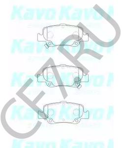 135602 REMSA 1356 02_[0446602180] !колодки дисковые з.\ Toyota Auris/Corolla 1.4D-4D/1.4VVTi/1.6VVTi/2.0D-4D 07> в городе Екатеринбург