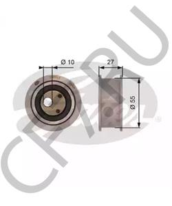 21080-1006120-00 ВПЗ-23 Ролик натяжителя 2108 /ВПЗ/ н/о в городе Екатеринбург