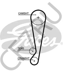 3721007081 Kap 372-1007081_РЕМЕНЬ ГРМ QQ 0.8 QQ 6 1.1 в городе Екатеринбург
