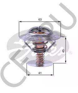 TC107130610002 КИТАЙ ТС107-1306100-02 Термостат МАЗ, БелАЗ, К700 с дв. ЯМЗ, УРАЛ дв. 741 (70*С) Автомагнат в городе Екатеринбург