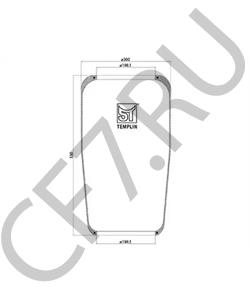 0196036 GIGANT Кожух пневматической рессоры в городе Екатеринбург