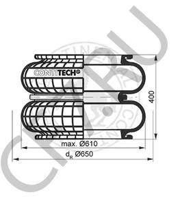 4.731.022.000 SETRA Кожух пневматической рессоры в городе Екатеринбург