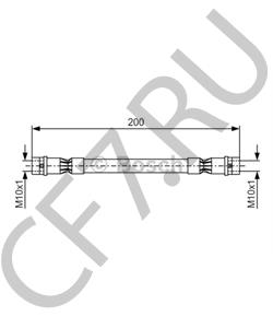 99 00 872 400 TRABANT Тормозной шланг в городе Екатеринбург