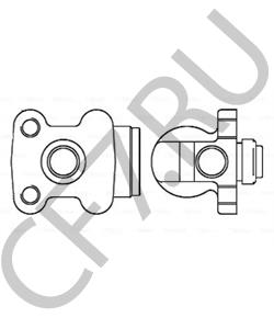 8300270041222 TRABANT Колесный тормозной цилиндр в городе Екатеринбург