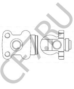 1830027006 TRABANT Колесный тормозной цилиндр в городе Екатеринбург