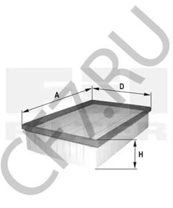 PA176 MÜLLER MITTELTAL Воздушный фильтр в городе Екатеринбург