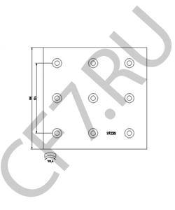 318933341013 RABA Комплект тормозных башмаков, барабанные тормоза в городе Екатеринбург