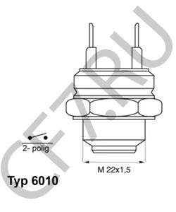 426 3997 AUTOBIANCHI Термовыключатель, вентилятор радиатора в городе Екатеринбург