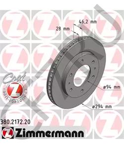 6000609712 Fiat/Alfa Romeo/Lancia ДИСК ТОРМОЗНОЙ ПЕРЕДНИЙ FIAT FULLBACK в городе Екатеринбург