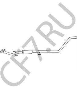 BM50145 BOLINDER MUNKTELL Средний глушитель выхлопных газов в городе Екатеринбург