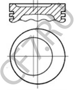 623100 KONEKS Кольца поршневые (комплект на поршень) 108,00m STD-DSF Турция (EAC) в городе Екатеринбург
