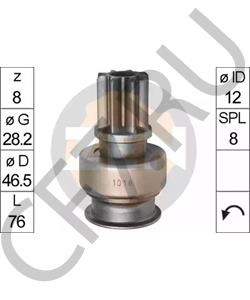 M191X16771 MFG Привод стартера оригинальный восстановленный в городе Екатеринбург