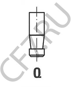 950505 ZETOR Впускной клапан в городе Екатеринбург