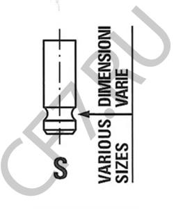 2221225002 КОРЕЯ Клапан выпускной 4 в городе Екатеринбург