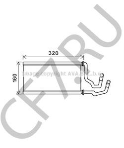 89022548 CADILLAC Теплообменник, отопление салона в городе Екатеринбург