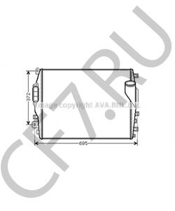 C2C27262 JAGUAR Интеркулер в городе Екатеринбург